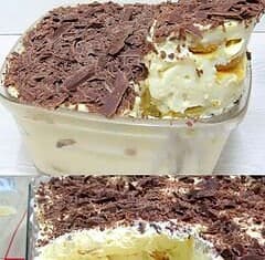 Pavê de Liquidificador que não vai no fogo