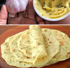 Pão Sírio de Alho e Manteiga: Uma Delícia de Sabor