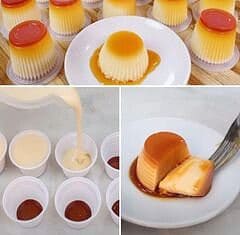 Mini Pudim no Copinho: Uma Deliciosa e Prática Sobremesa