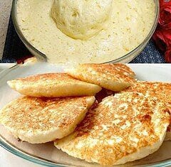 Panquecas sem farinha