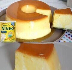 Pudim de Leite em Pó